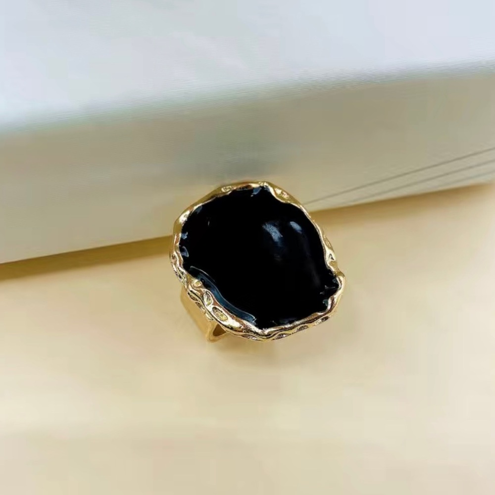 Exaggerated Personality Dome Ring Gold Plated Ring - Picture 2 of 6